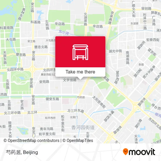 芍药居 map