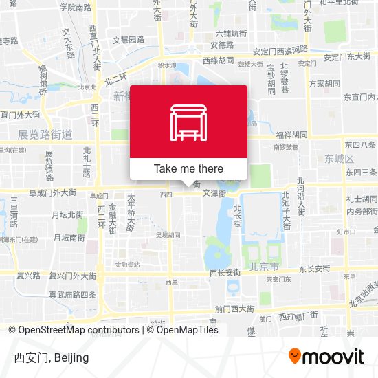 西安门 map