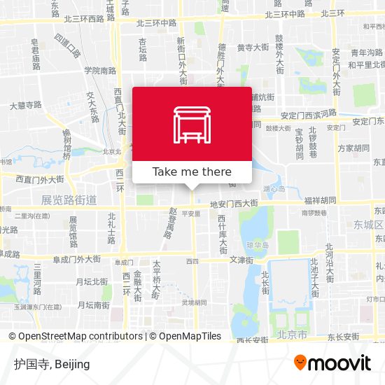 护国寺 map