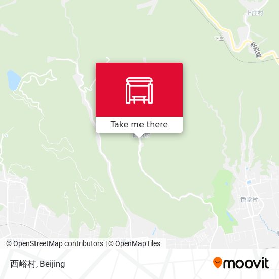 西峪村 map
