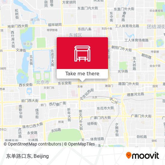 东单路口东 map