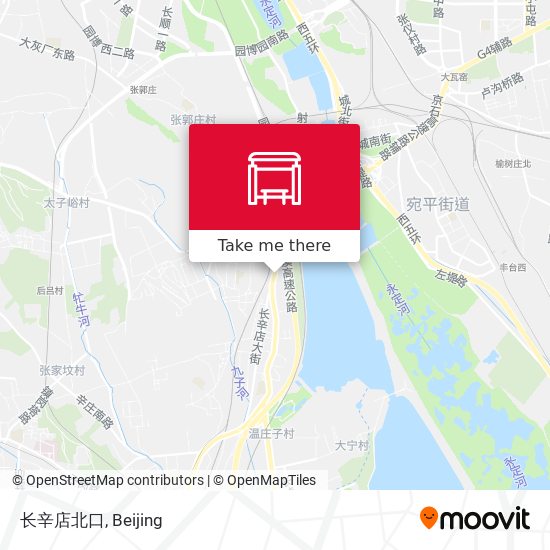 长辛店北口 map
