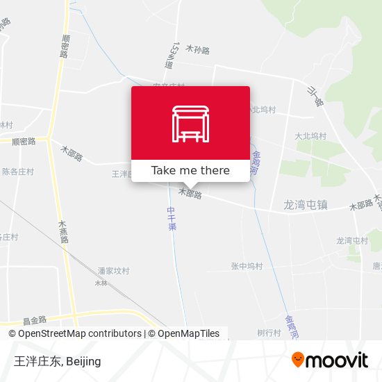 王泮庄东 map