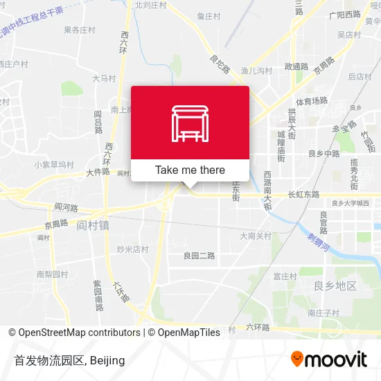 首发物流园区 map