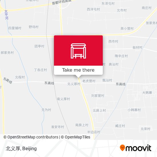 北义厚 map