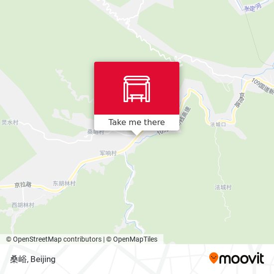 桑峪 map