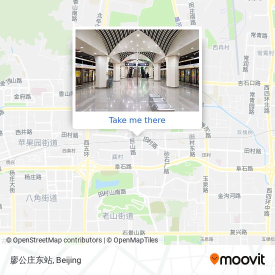 廖公庄东站 map