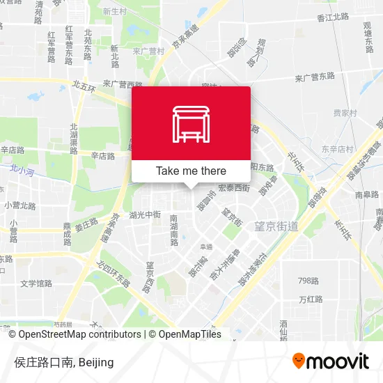 侯庄路口南 map