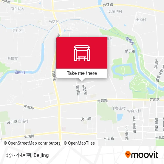 北亚小区南 map