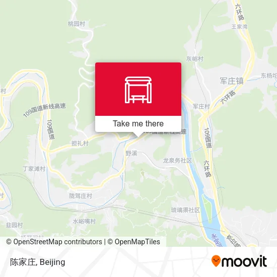 陈家庄 map