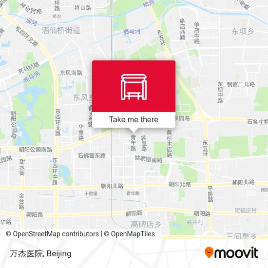万杰医院 map