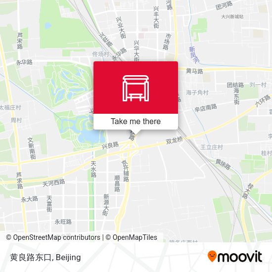 黄良路东口 map