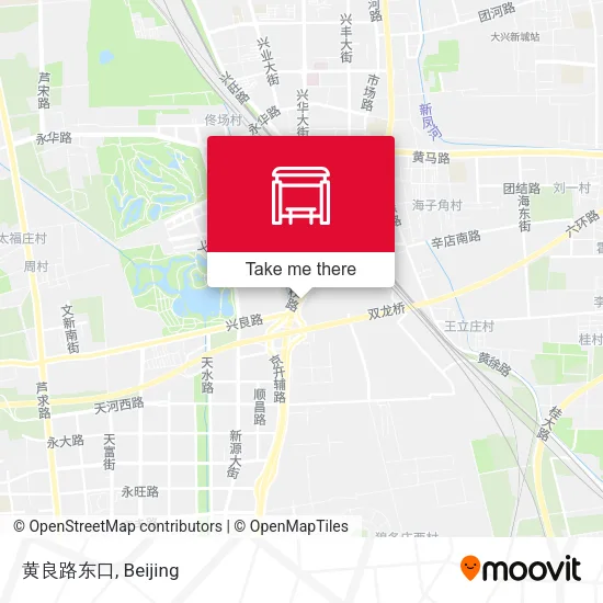 黄良路东口 map