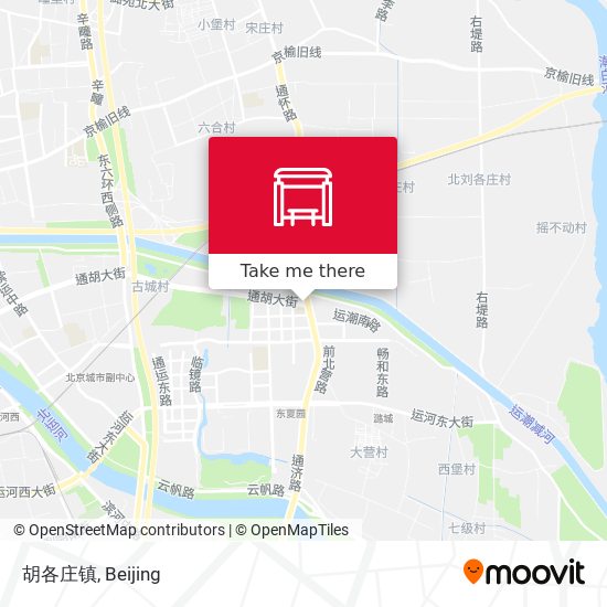 胡各庄镇 map
