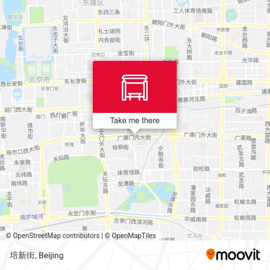 培新街 map