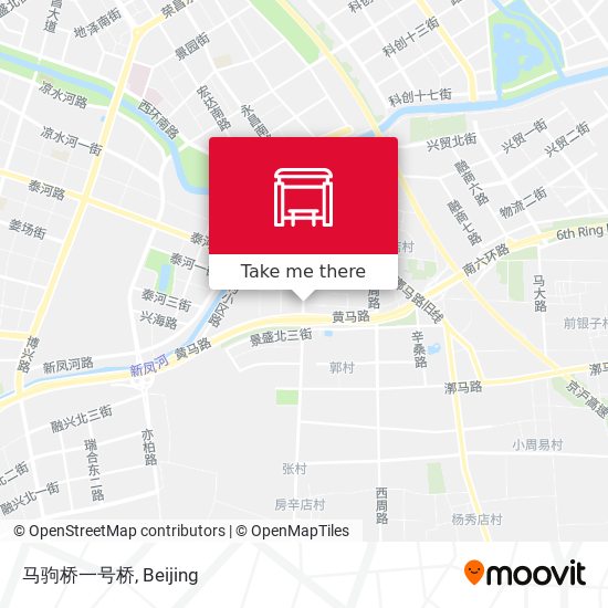 马驹桥一号桥 map