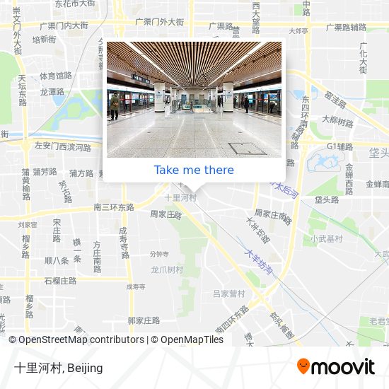 十里河村 map