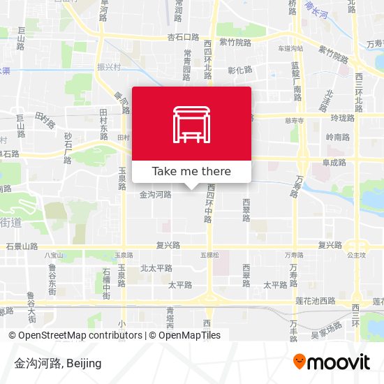 金沟河路 map