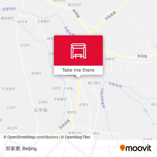 郑家磨 map