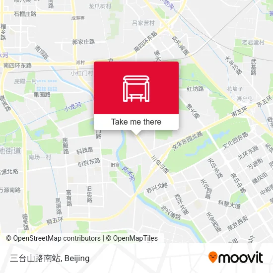 三台山路南站 map