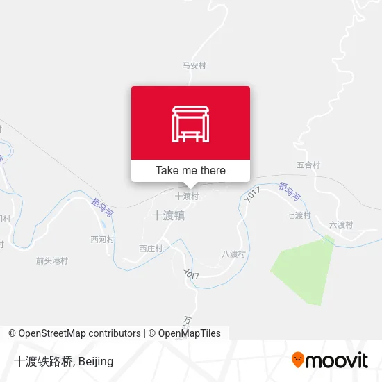 十渡铁路桥 map