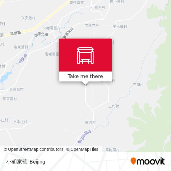 小胡家营 map