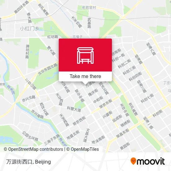 万源街西口 map