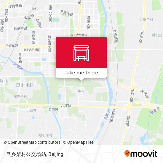 良乡梨村公交场站 map
