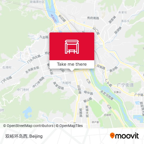 双峪环岛西 map