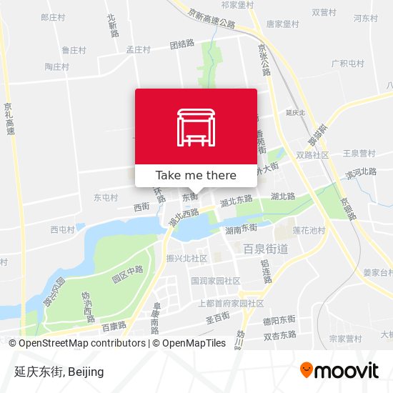 延庆东街 map