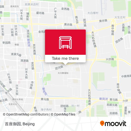 首座御园 map