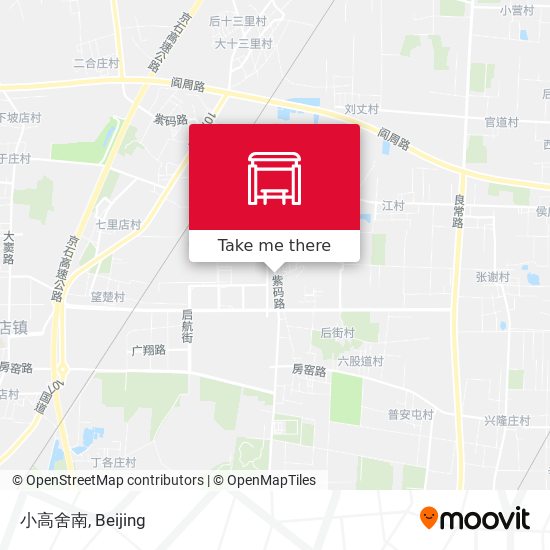 小高舍南 map