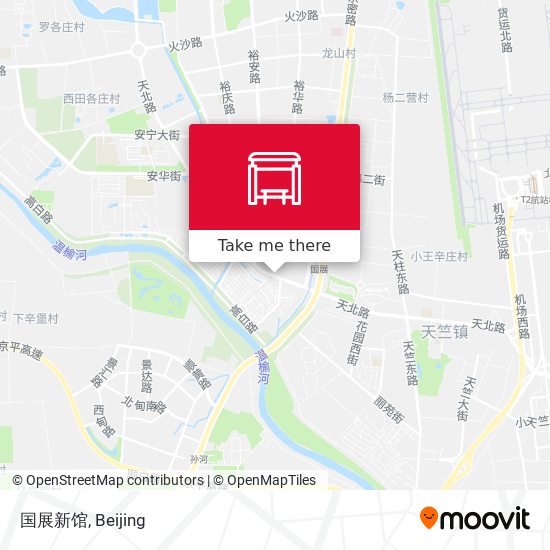 国展新馆 map