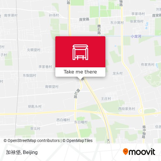 加禄垡 map