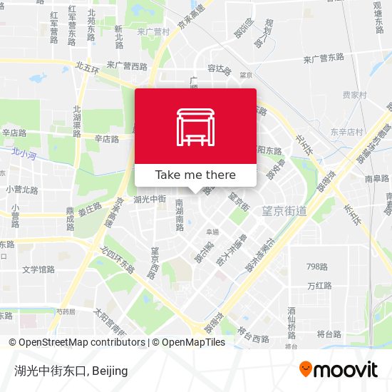 湖光中街东口 map