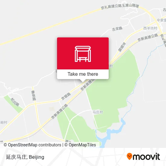 延庆马庄 map