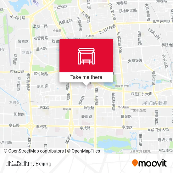 北洼路北口 map