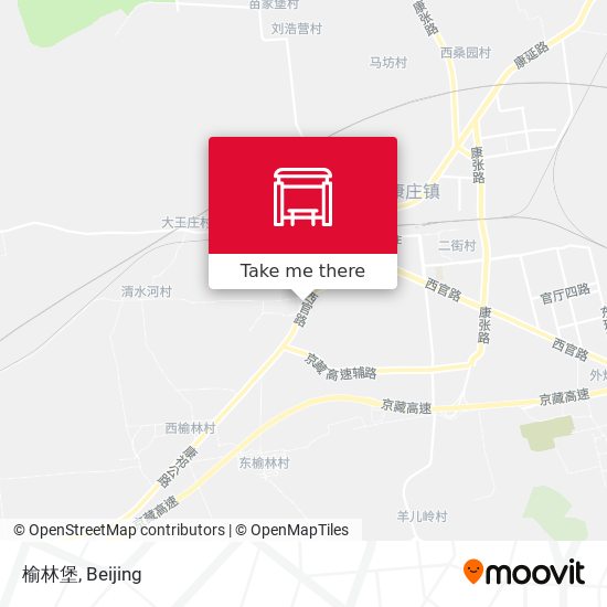 榆林堡 map