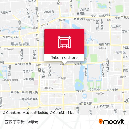 西四丁字街 map