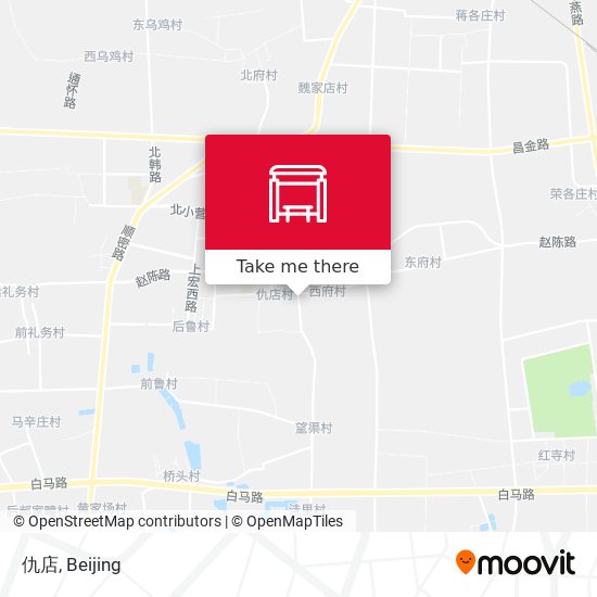 仇店 map