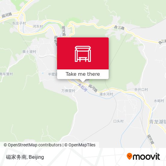 磁家务南 map