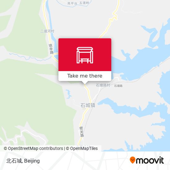 北石城 map