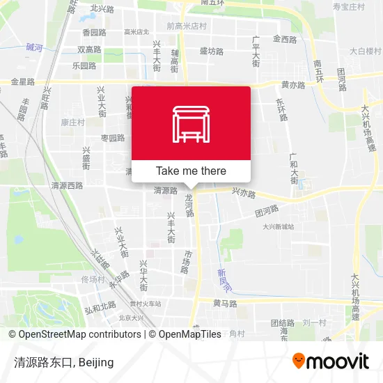 清源路东口 map