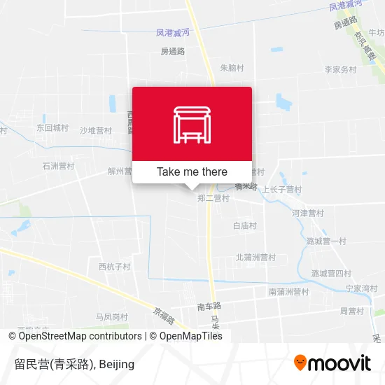 留民营(青采路) map