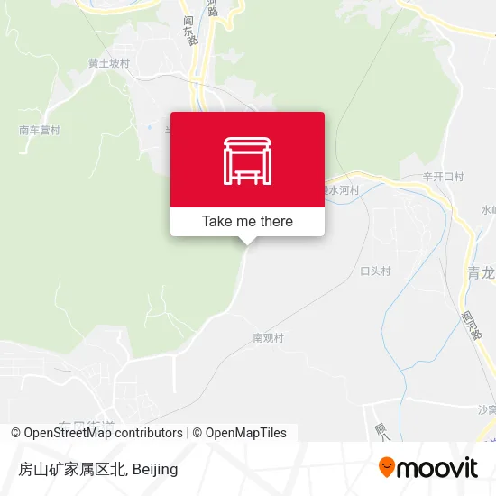 房山矿家属区北 map