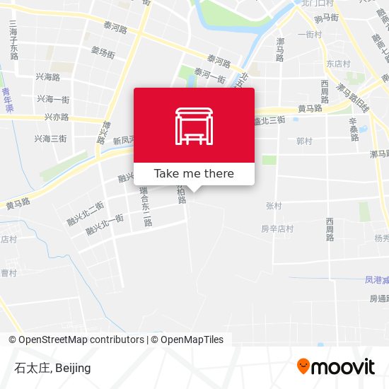 石太庄 map