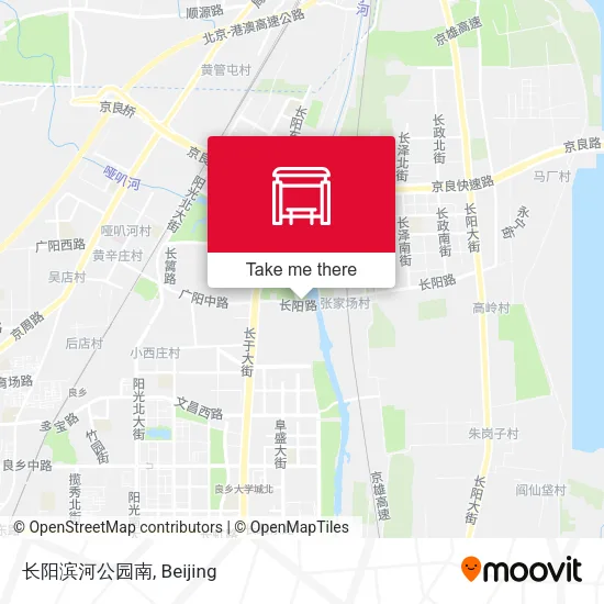长阳滨河公园南 map