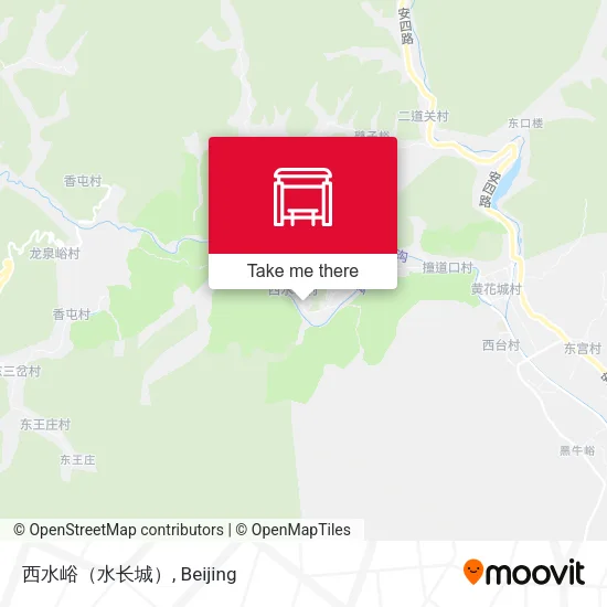 西水峪（水长城） map