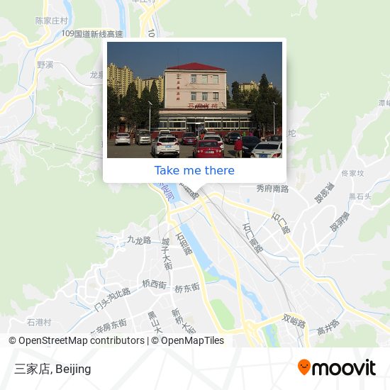 三家店 map