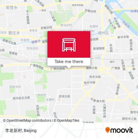 李老新村 map